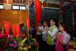 林佳龍及許水彬立委及蕭隆澤議員